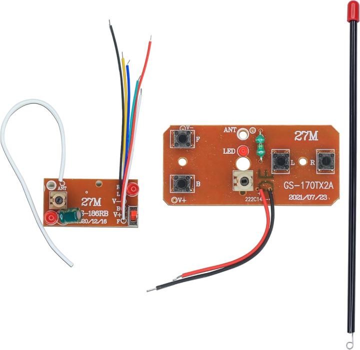4-channel 2.4G wireless remote control receiving board set