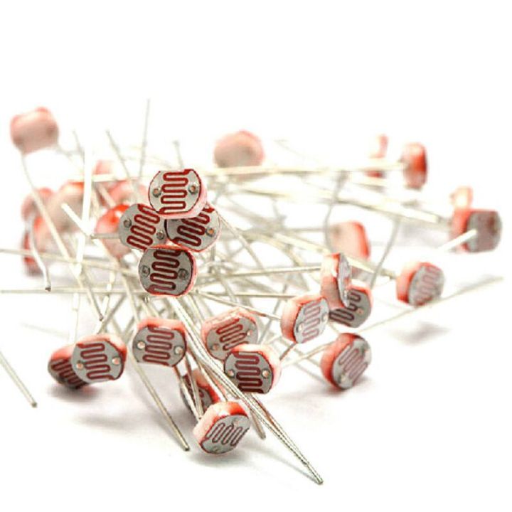 50 x 5528 Light Dependent Resistor LDR 5MM Photoresistor wholesale and retail Photoconductive resistance for arduino