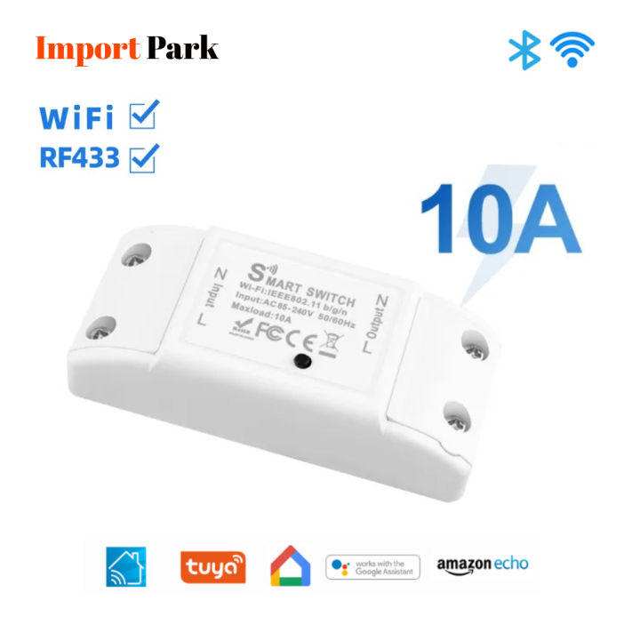 Smart Wifi Switch Breaker Smart Switch Voice Control Wifi Switch Mobile Phone App Remote Control work like sonoff wifi switch