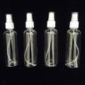 Plastic Spray Bottle - 100ml Capacity (Set of 4) This set includes four 100ml plastic spray bottles ideal for various applications.