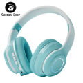 Wireless Headphones HiFi Stereo Over Ear Headphones Colorful Lighting Headset For Travel Office Cell Phone PC.