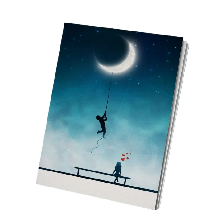 Papertree%20Lined%20Note%20Book%20(Romantic%20moment%20on%20moonlight%20night)%20A5%20Size%20-%20Image%204