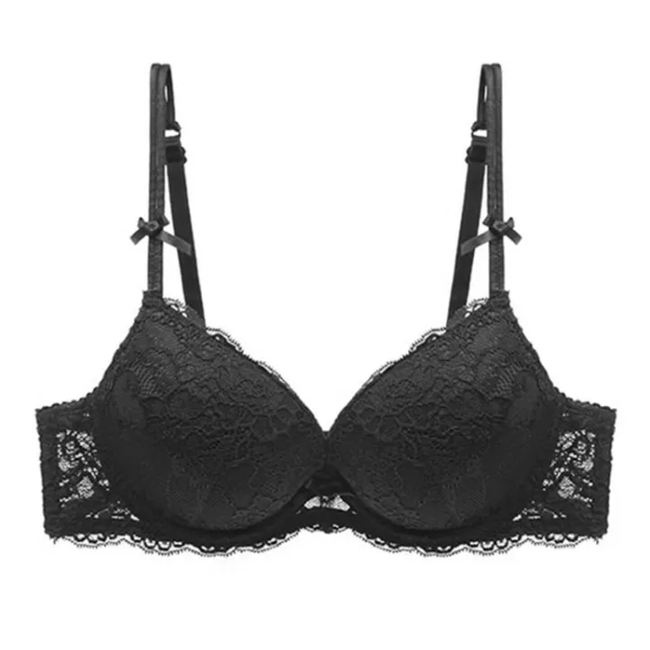 Delicate%20Secrets%20Black%20Lace%20Soft%20Stylish%20Foam%20Bra%20For%20Women-%2001%20Piece%20-%20Image%204