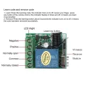 DC 12V Single Channel Relay Module Universal Wireless Switch RF Relay Receiver + 1 Remote Controller. 