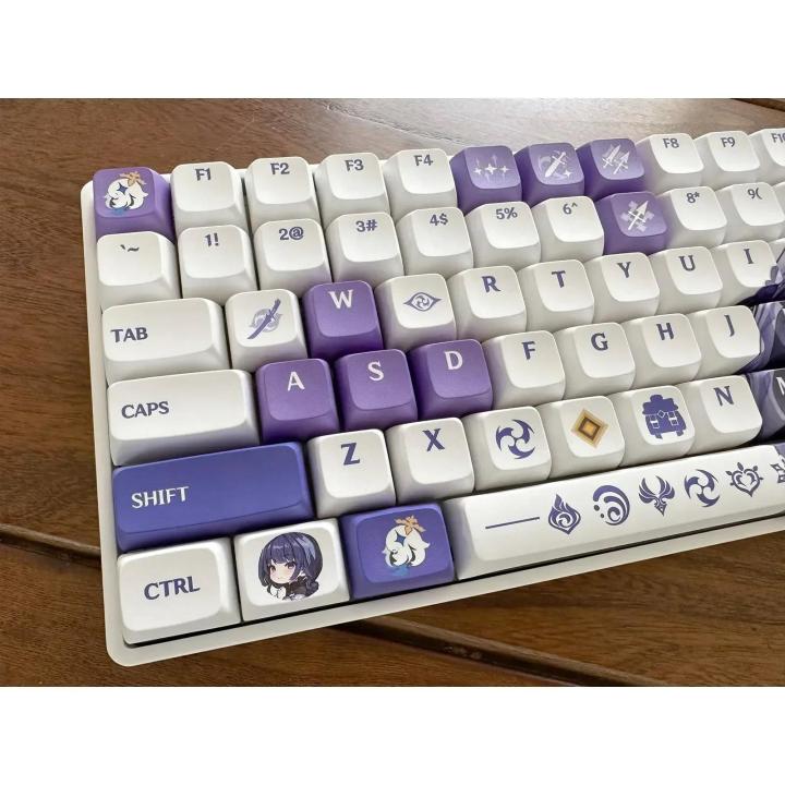 Genshin%20Impact%20Furina%20Wriothesley%20Mechanical%20Keyboard%20with%20Dye-sublimation%20100%20Keys%20PBT%20Plastic%20Keycaps%20-%20Image%204