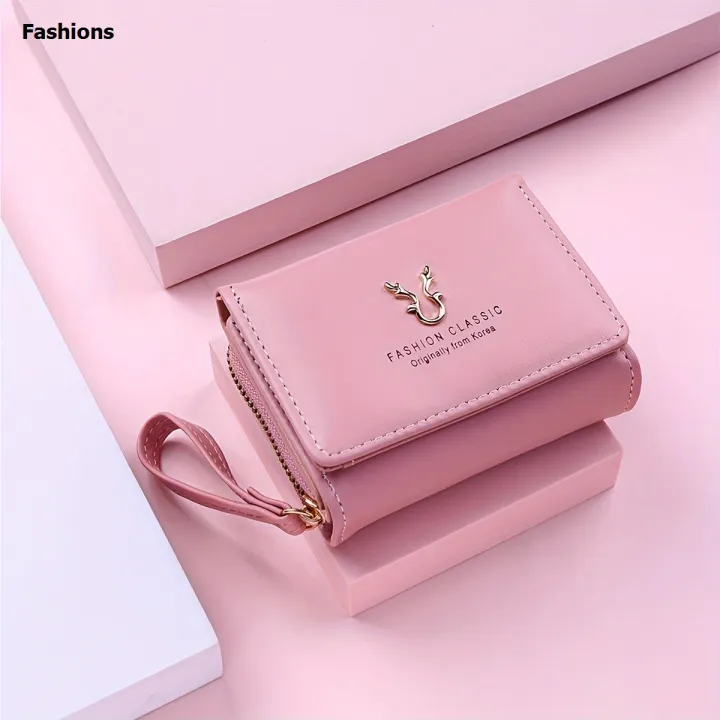 Fashions%20Classic%20Fashion%20Three%20Fold%20Wallet%20Coin%20Card%20Storage%20Women's%20Casual%20Student%20Small%20and%20Large%20Capacity%20-%20Image%207