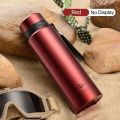 Stainless Steel Thermos Bottle 1000ml Business Vacuum Flask Travel Portable Thermos Insulated Bottles 1000/1500/1800ml 1 Litre.