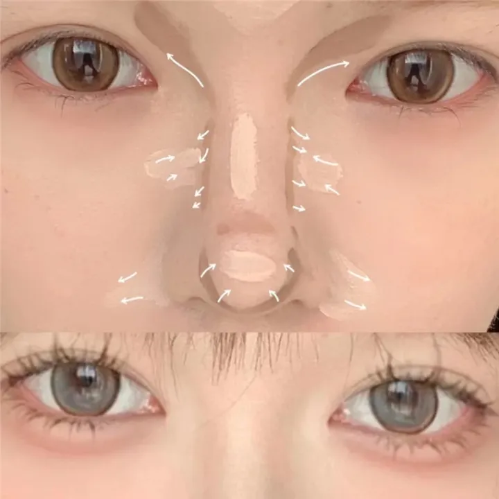 Bobeini%20Liquid%20Highlighter%20Concealer%20High%20Covering%20Moisturizing%20Oil%20Control%20Foundation%20Invisible%20Pores%20Dark%20Circles%20Freckle%20Face%20Contour%20Makeup%20Tool%20-%20Image%206