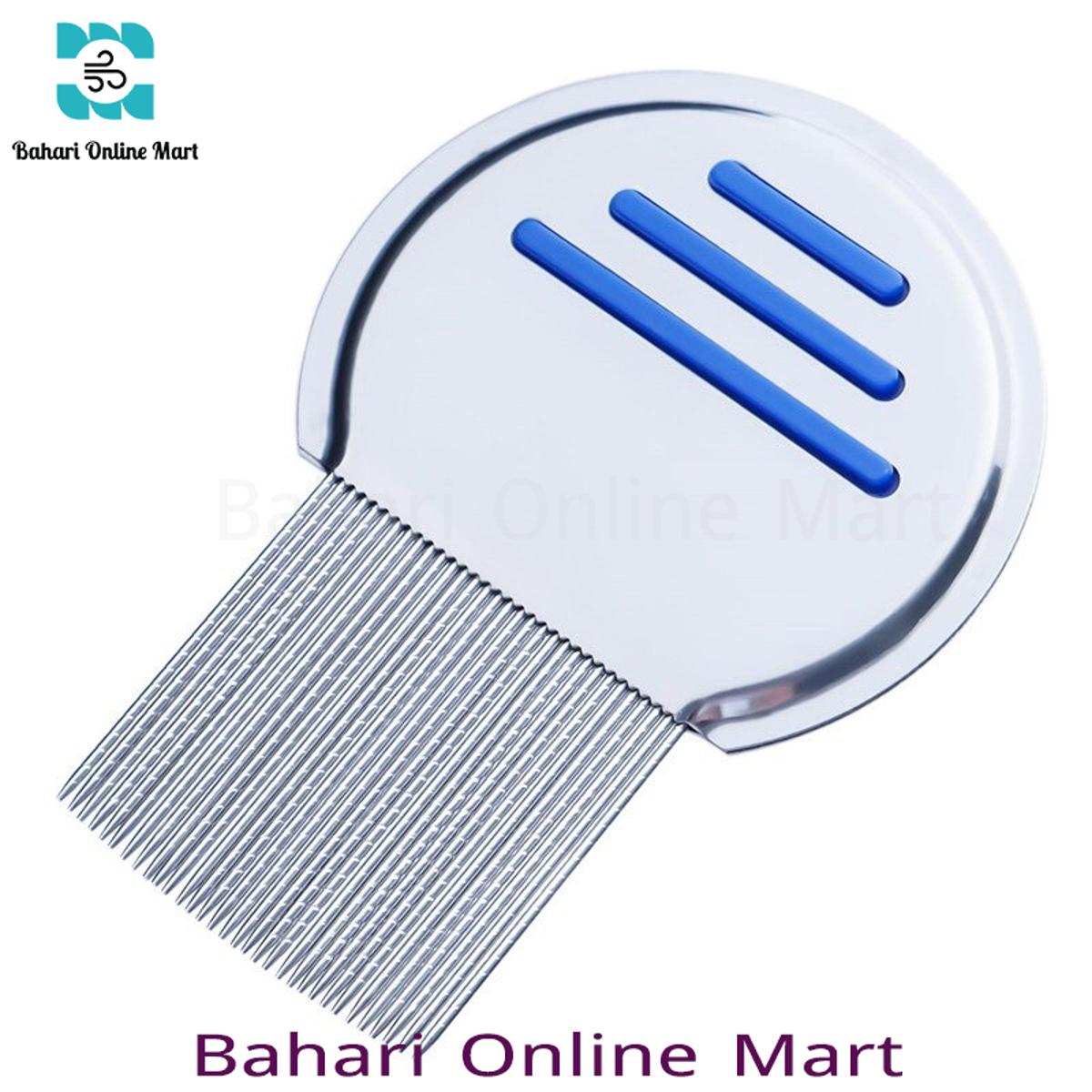 1PC Stainless Steel Terminator Lice Comb Nit Free Rid Headlice Super Density Teeth Remove Nits Comb Hair Tool Dropship
