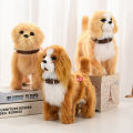 New Simulation Robot Dog Electronic Pet Sound Control Walking Nodding Music Touch Control Robot Animal Pet Children Toy Gifts LaoXzhongX.