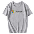 It Google pullover T-shirt men Cotton short sleeve print pattern casual tee letter shirt homme Men/Male Plus Size.