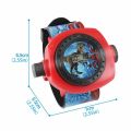 24 Images Dinosaur Projection Watch Boy Kids Cartoon Watch Toy Birthday Gifts. 