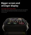 T10 Ultra 2 Smart Watch 2.19 inch Large Infinite Display Magnetic Wireless Charging Bluetooth Calling Feature For Men and Women.