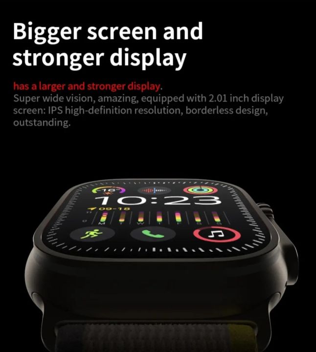 T10%20Ultra%202%20Smart%20Watch%202.19%20inch%20Large%20Infinite%20Display%20Magnetic%20Wireless%20Charging%20Bluetooth%20Calling%20Feature%20%20For%20Men%20and%20Women%20-%20Image%202