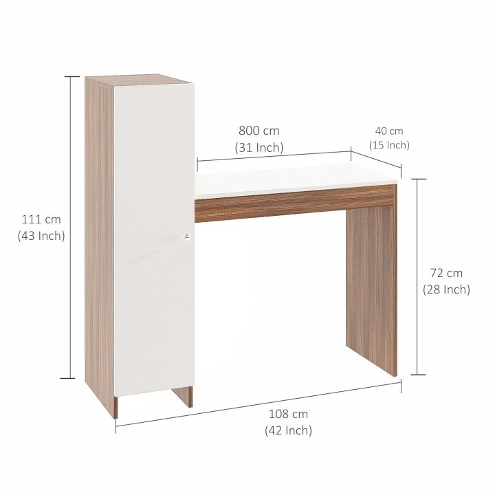 Maria%20Cupboard%20Study%20Table,%20Workstation,%20Computer,%20Laptop,%20WFH%20Office%20Desk,%20Gaming%20Table%20with%20Side%20Bookshelf%20Storage%20(Exotic%20Teak%20&%20White)%2043/40%20-%20Image%204