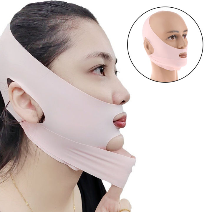 Chin Cheek Slimming Bandage V Shaper V Line Lifting Mask Face Lifting Band
