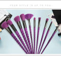 New Ten Unicorn Makeup Brushes Set Makeup Full Set Storage Eyeshadow Brushes Lip Brush Cute Makeup Tools. 