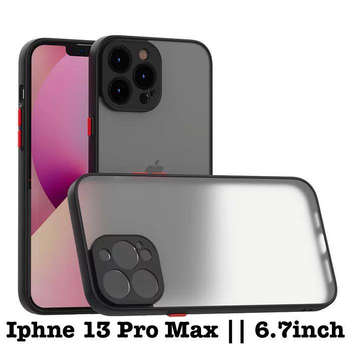 IP%2013%20Pro%20Max%20(6.7)%20smoked%20Matte%20Translucent%20Hard%20Case%20%20(Black,%20Camera%20Bump%20Protector)%20%206.7%20inch%20-%20Image%202