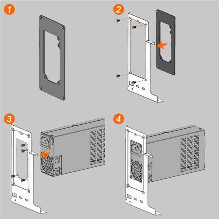 FLEX(1U)%20to%20SFX%20Bracket%20SFX%20to%20FLEX%20Adapter%20Holder%20for%20TH3P4G3%20-Compatible%20GPU%20Dock%20Case%20Parts%20-%20Image%204