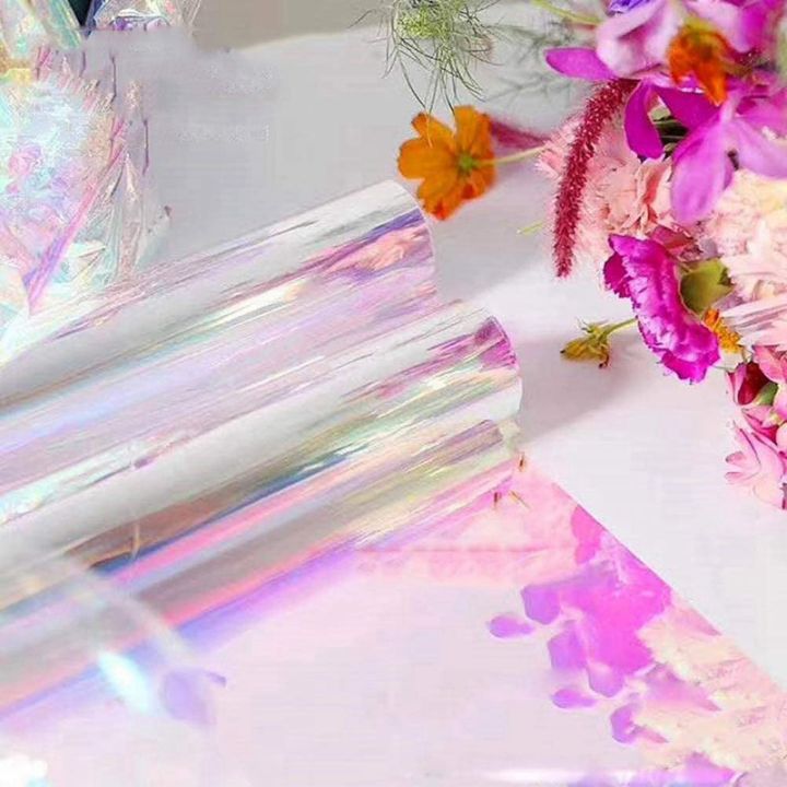 40%20Pcs%2059%20cm%20x%2057%20cm%20Cellophane%20Wrap%20Paper%20Iridescent%20Film%20Gift%20Wrap%20-%20Image%202