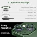 For Apple iPhone 13 Camera Lens Protector Metal Ring. 