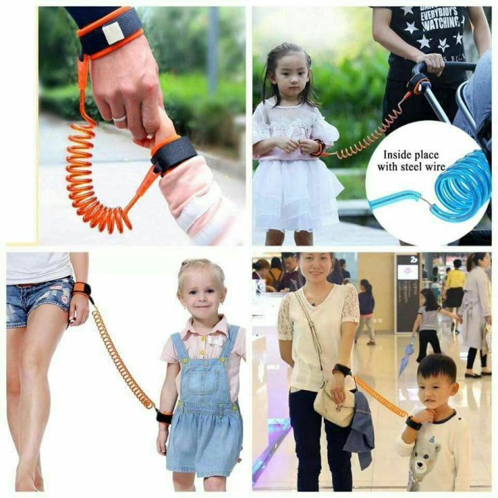 Anti%20Lost%20Wrist%20Link%20Child%20Band%20Hand%20Safety%20Strap%20Baby%20Kids%20Bracelet%20Blue%20-%20Image%204