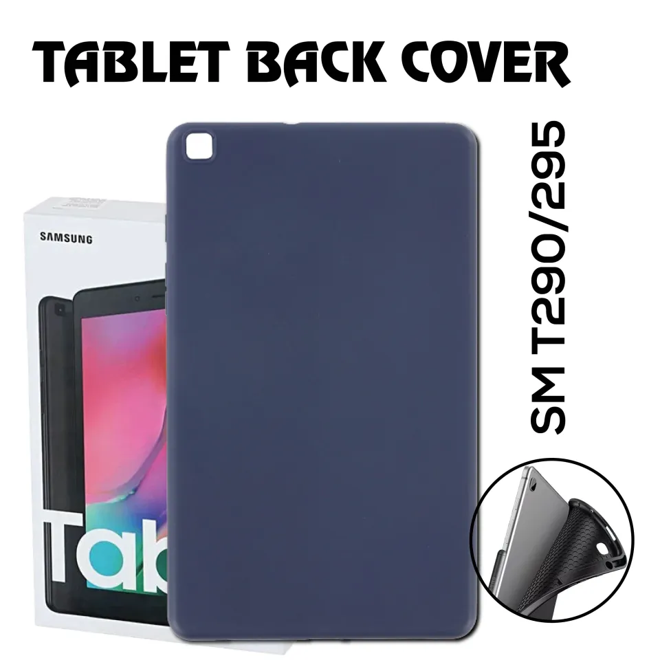 Back Cover Samsung Tab A T295 Case Black Back TPU Soft Case For