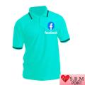 Facebook logo New Polo Shirt For Men - Comfortable in all season. 