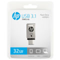 HP USB 3.1 Flash Drive 32gb Metal Pendrive Smart Phone Type C OTG. 