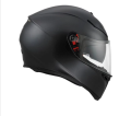 K3 SV AGV E2205 SOLID MPLK  MATT BLACK FULL FACE BIKE HELMET. 
