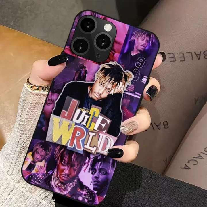 Rapper%20Juice%20WRLD%20Phone%20Case%20For%20iPhone%2011%2012%20Mini%2013%2014%20PRO%20XS%20MAX%20X%20XR%206%207%208%20Plus%20Shell%20-%20Image%203