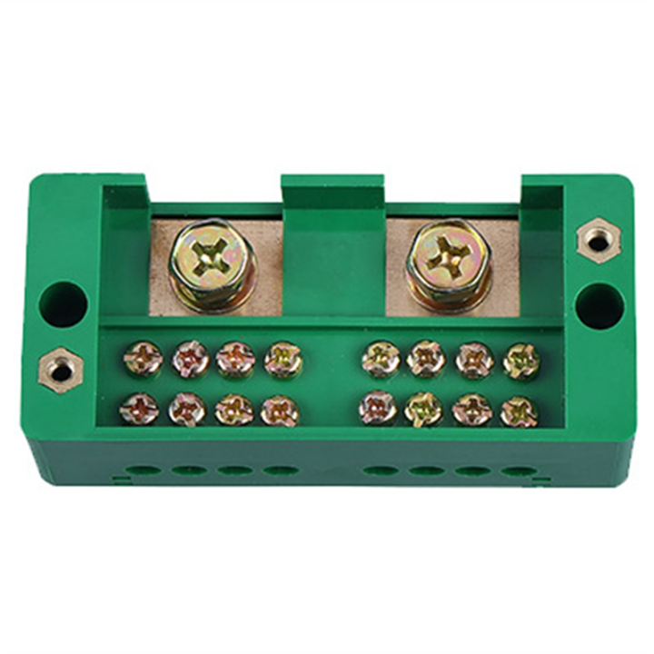 Single Phase Replacement Spare Parts 2-in 8 Outgoing Terminal Box Household Distribution Box Junction Box Terminal Block 220 V(8 Out)