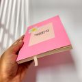 BEAUTIFUL NOTEBOOK -customize  your NAME (7.5''/5.4'' size 60 sheet). 