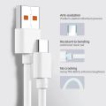 Xiaomi Type-C 6A 33w Turbo Charger Cable Quick Charging Type C USB Line For Mi 9 10 11 Pro 9Se CC9 Pro Note 10 Lite Redmi K MI 10T Pro 5G 10i Poco X3 Type C Fast Charging Cable 1M Redmi Note 9 10 K30 Ultra POCO M3 Pro 5G Mi 11 Lite- White.