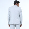 Slim Fit Casual Blazer for Men - Light Ash. 