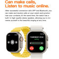 T10 Ultra Real Screw Smart Watch Game BT Call Series 8 Wireless Charger Sports Smartwatch For Men Women.