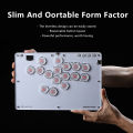 Haute42 Joystick Hitbox Keyboard Arcade Stick Controller For PS4/PS5/Switch Arcade Hitbox Leverless Controller Fight Sticks PC. 