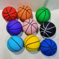 6CM Ultra-high Elastic Mini Rubber Small Basketball Decompression Hollow Elastic Ball Children's Toy MINI Basketball.