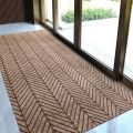 Large Long Thin Doormat for Mall Entrance Door Outdoor Indoor Striped Gray Coffee Kitchen Area Rugs Anti Slip Door Floor Mats. 