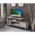 TV Stand with Shelves Multiple Finishes Convenience Concepts Seal II 1 Drawer 60 inch.