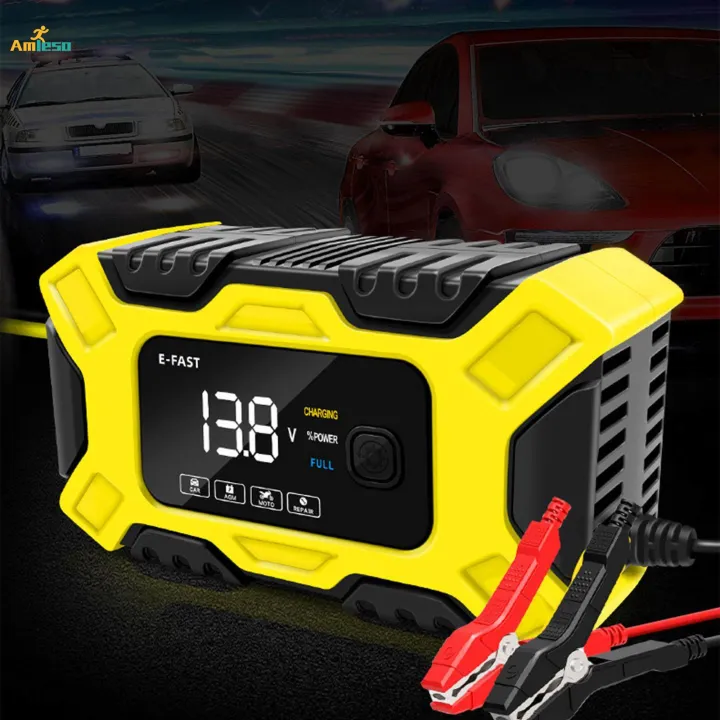 Smart%20Car%20Battery%20Charger%20Trickle%20Charger%20Protection%20Versatile%20Battery%20Maintainer%20for%20Yellow%20-%20Image%205