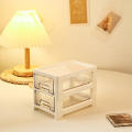 Transparent Acrylic Organizer Easy-to-clean Plastic Multi-tier Storage Rack Acrylic Cosmetic Storage for Bedroom Organization Tabletop Display Beauty Enthusiasts Jewelry Collection Office Storage. 