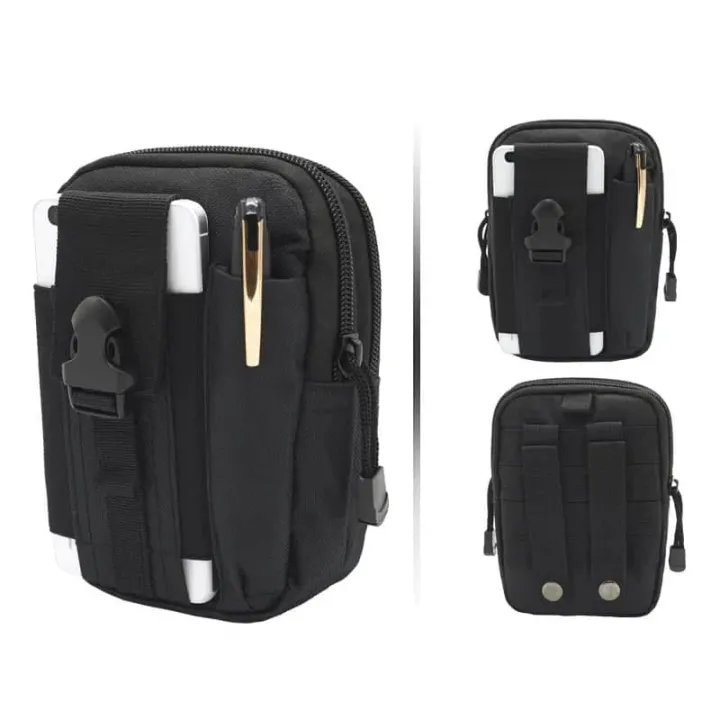 WAIST%20PACK%20MEN'S%20CASUAL%20BAG%20TRAVEL%20PURSE%20WATERPROOF%20BELT%20ZIPPER%20-%20Image%202