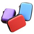 Portable HDD Carry Case Cover Earphone Box Hard Disk Case Zipper Pouch EVA Storage Box HDD Bag. 