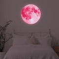 Fluorescent Aesthetic Wall Decor Kids Room Home Decor 3D Wallpaper PVC Moon for Bedroom Nursery Interior Design Gift DIY. 