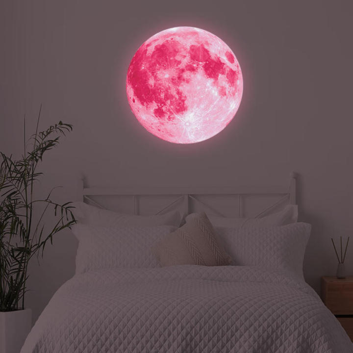 Fluorescent%20Aesthetic%20Wall%20Decor%20Kids%20Room%20Home%20Decor%203D%20Wallpaper%20PVC%20Moon%20for%20Bedroom%20Nursery%20Interior%20Design%20Gift%20DIY%20-%20Image%203