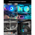 120mm RAM Module Cooling Pump Radiator Support Drainage Reservoir Mount Bracket Holder Heatsink Fan Holder Stand.