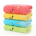 （New）25*50cm Children Towel Comfortable Bamboo Fiber uper oft Kid Cute Kitten trong Water Aborbing High End Towel High Quality. 