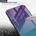 For Tecno Spark Go 2024 Phone Case Gradient 9H Tempered Glass Protector Colorful Soft Edge for Tecno Spark Go 2024 Cover Casing HP. 