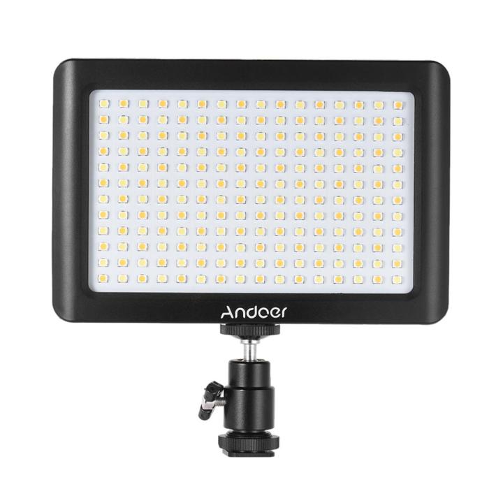 Mini Portable Dimmable Studio Video Photography LED Light Panel Lamp 3200K/6000K 192pcs Beads for Canon Nikon DSLR Camera DV Camcorder